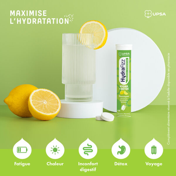 HYDRA + DETOX - Hydrafizz by UPSA