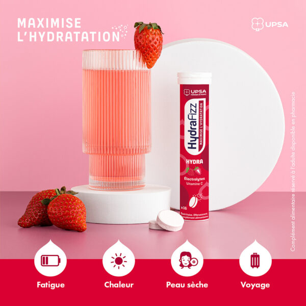 HYDRA + FRAISE - Hydrafizz by UPSA