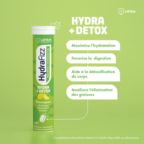 HYDRA + DETOX - Hydrafizz by UPSA