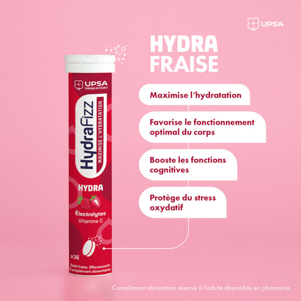 HYDRA + FRAISE - Hydrafizz by UPSA
