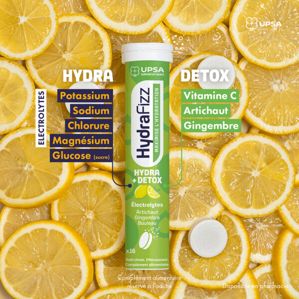 HYDRA + DETOX - Hydrafizz by UPSA