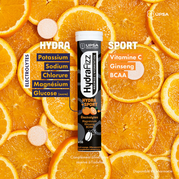 HYDRA + SPORT - Hydrafizz by UPSA