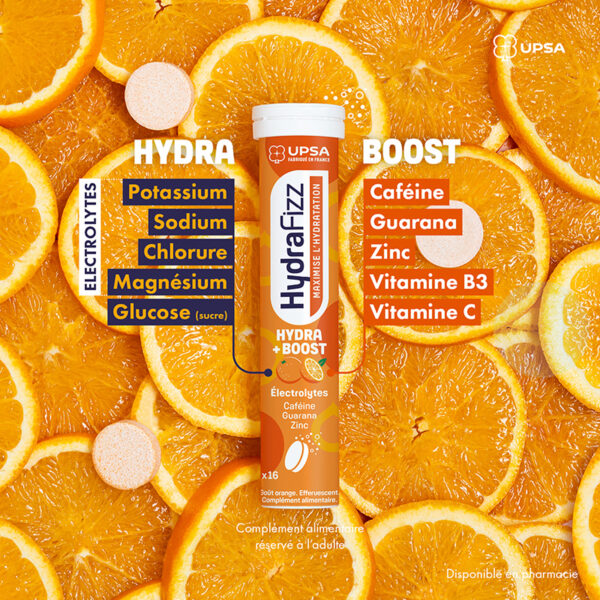 HYDRA + BOOST - Hydrafizz by UPSA