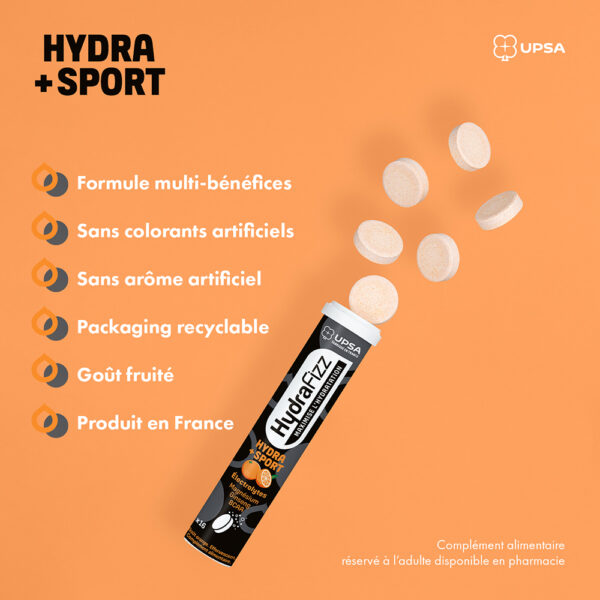 HYDRA + SPORT - Hydrafizz by UPSA