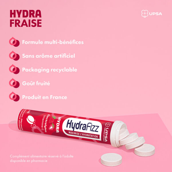 HYDRA + FRAISE - Hydrafizz by UPSA