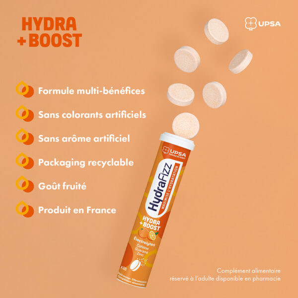 HYDRA + BOOST - Hydrafizz by UPSA