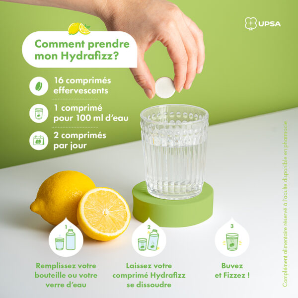 HYDRA + DETOX - Hydrafizz by UPSA